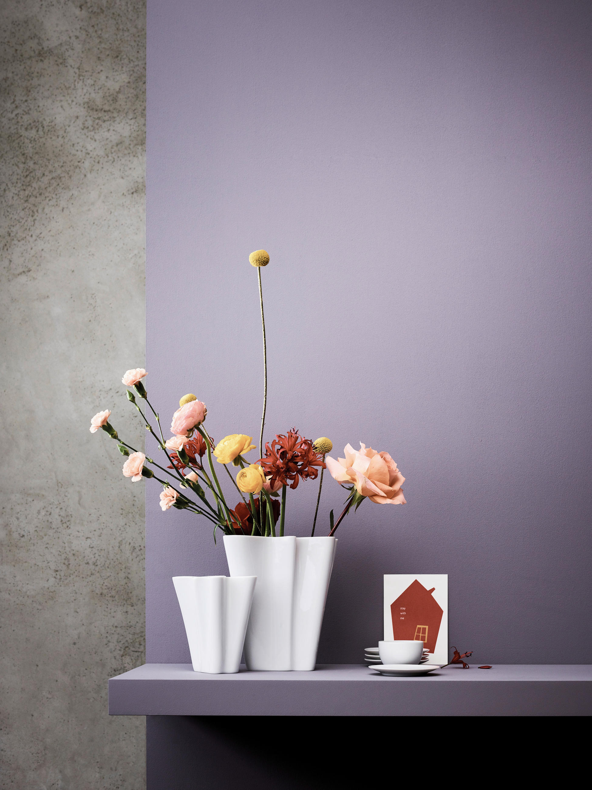 VASE Flux 20 cm  - Weiß, Basics, Keramik (23/23/11,5cm) - Rosenthal