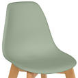 KINDERSTUHL - Buchefarben/Grün, Trend, Holz/Kunststoff (31/57/38cm) - My Baby Lou