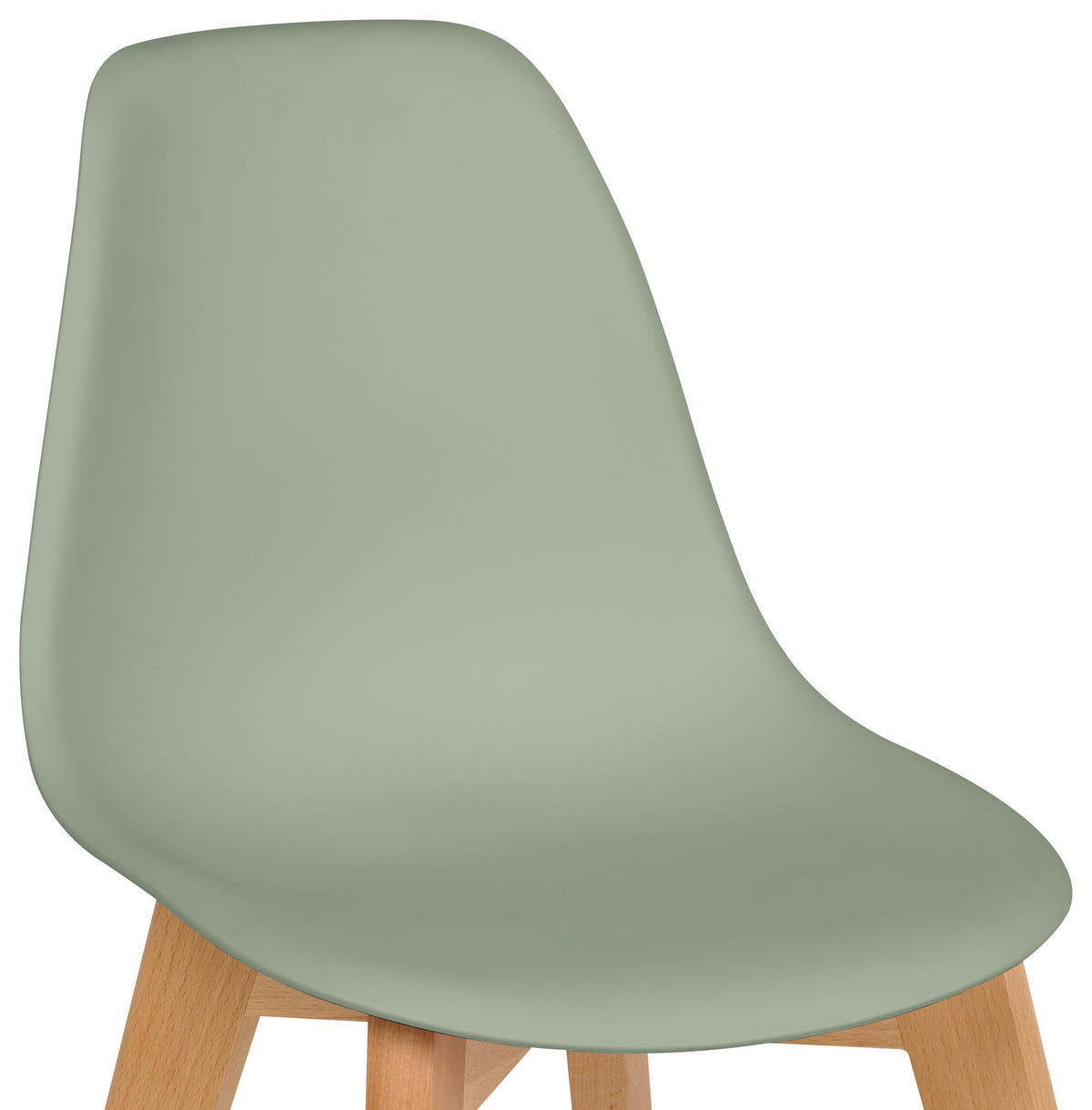 DETSKÁ STOLIČKA zelená, farba buka - farba buka/zelená, Trend, drevo/plast (31/57/38cm) - My Baby Lou