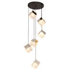 HÄNGELEUCHTE 40/150 cm  - Klar/Chromfarben, Design, Glas/Metall (40/150cm) - Dieter Knoll