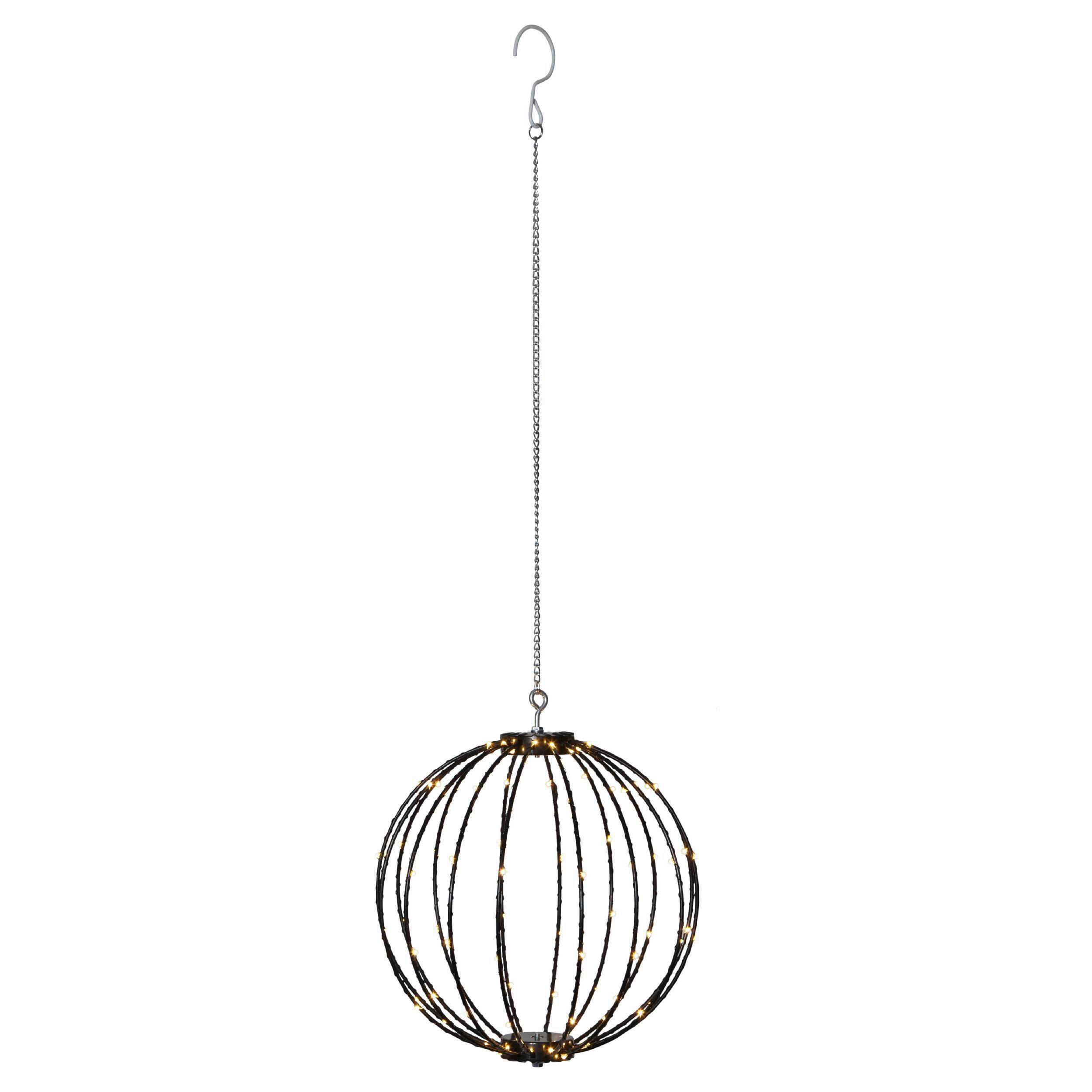 LED-DEKOLEUCHTE  - Schwarz, Basics, Metall (30/30cm) - Eglo