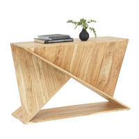 KONSOLBORD i trä 120/40/75 cm    - akaciefärgad, Design, trä (120/40/75cm) - Novel