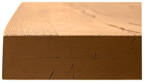 TISCHPLATTE in Holz 200/100/6 cm - Wildeiche, Design, Holz (200/100/6cm) - Waldwelt