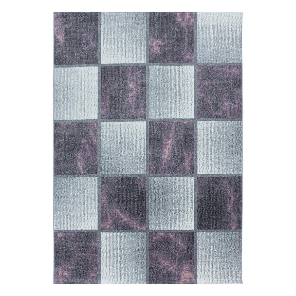 WEBTEPPICH 140/200 cm Ottawa 4201 lila Lila  - Lila, Design, Textil (140/200cm)