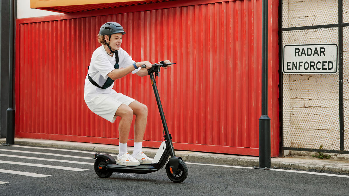 ELEKTROSCOOTER NIU KQI1 SPORT  - Schwarz, KONVENTIONELL, Metall (111/52 (13,3)/120,2cm) - NIU
