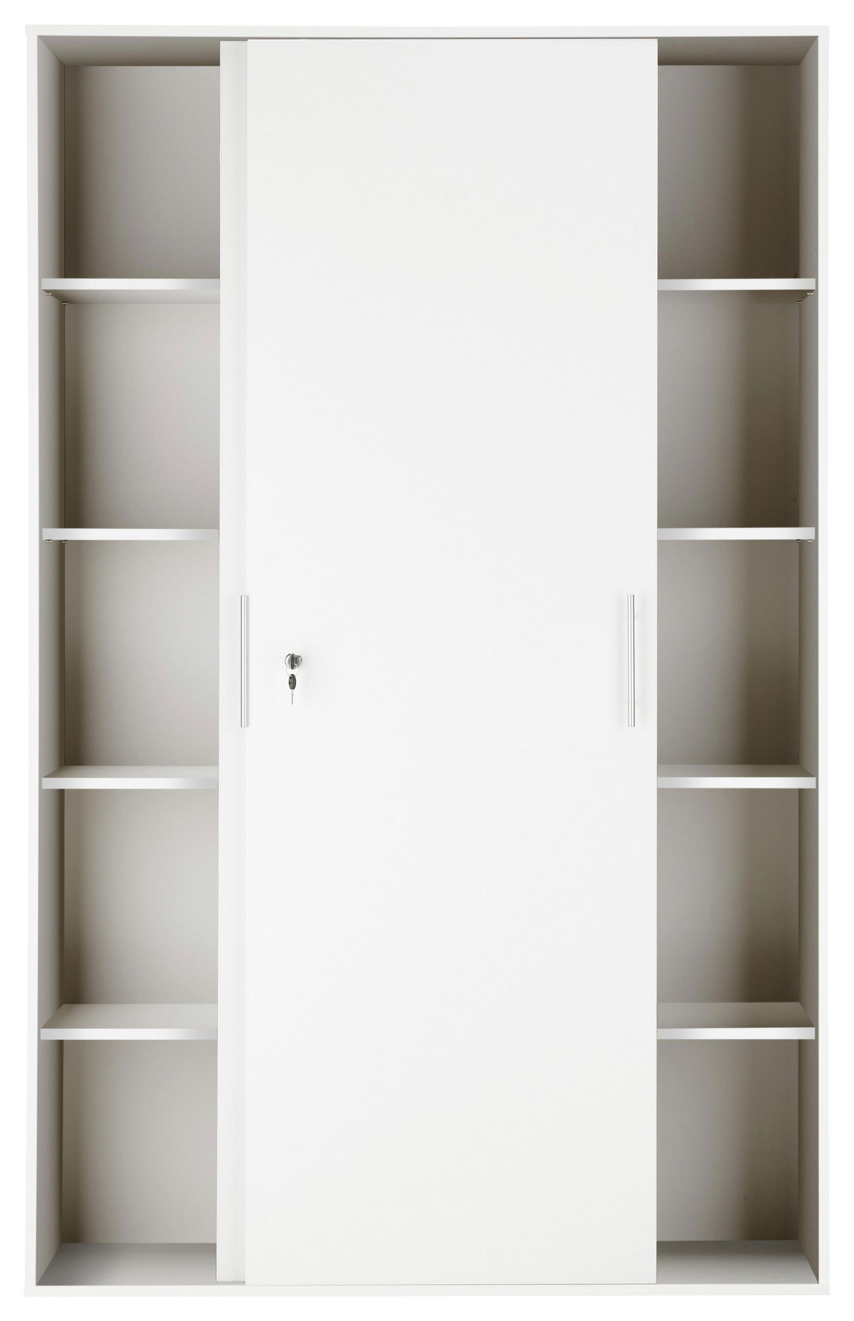 AKTENSCHRANK Weiß - Weiß, Basics (120/190/40cm) - MID.YOU