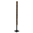 LED-STEHLEUCHTE Oxira 18/140 cm  - Multicolor/Schwarz, Design, Kunststoff/Metall (18/140cm) - Dieter Knoll