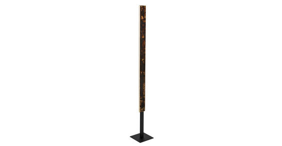 LED-STEHLEUCHTE Oxira 18/140 cm  - Multicolor/Schwarz, Design, Kunststoff/Metall (18/140cm) - Dieter Knoll