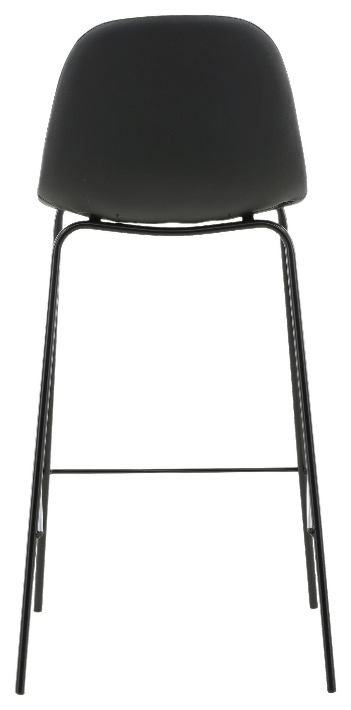BARPALL SET i svart  - svart, Design, metall/textil (41,5/105/43cm) - Livetastic