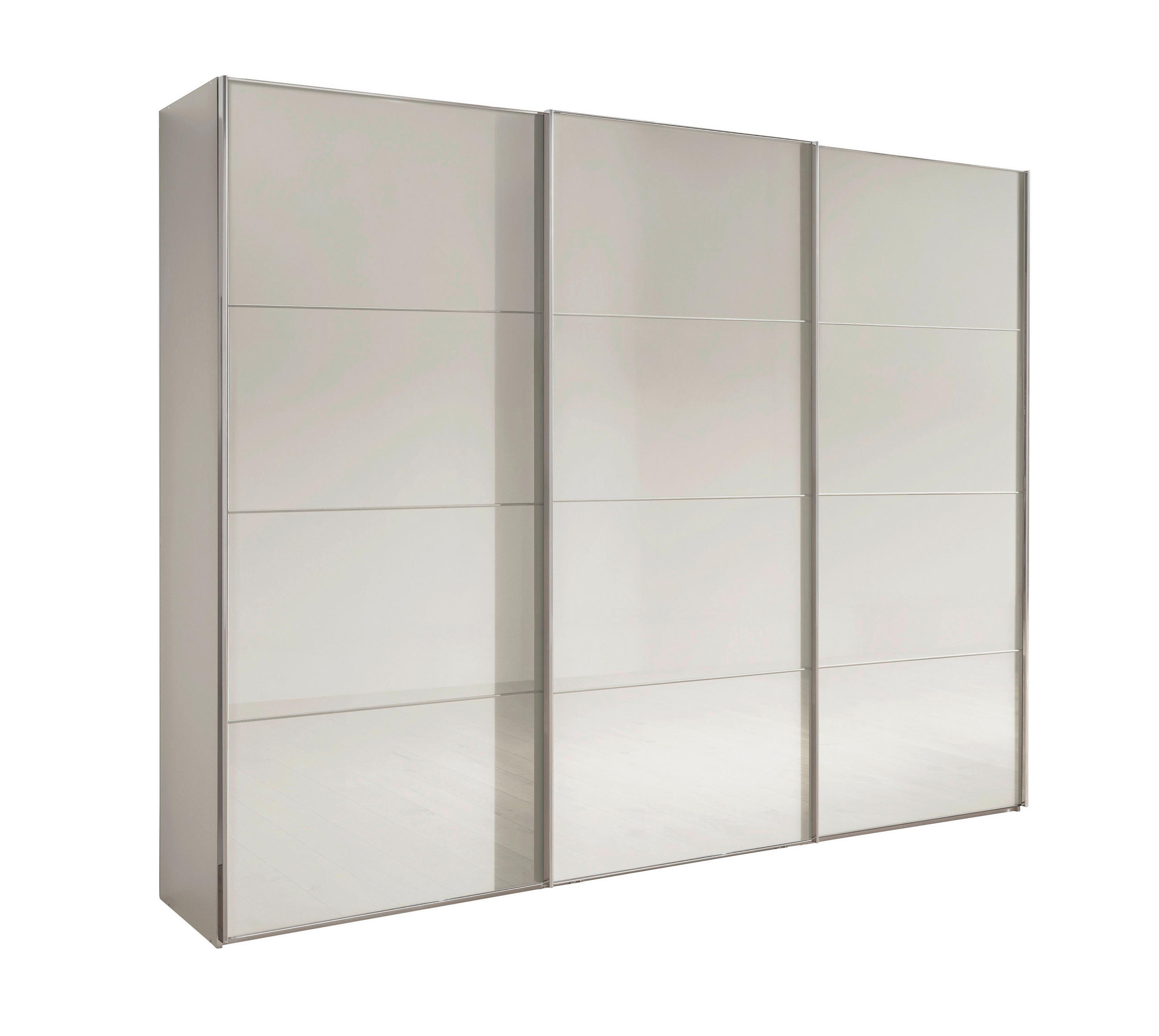 Chameo Schwebetürenschrank Champagner 250x217x67 cm