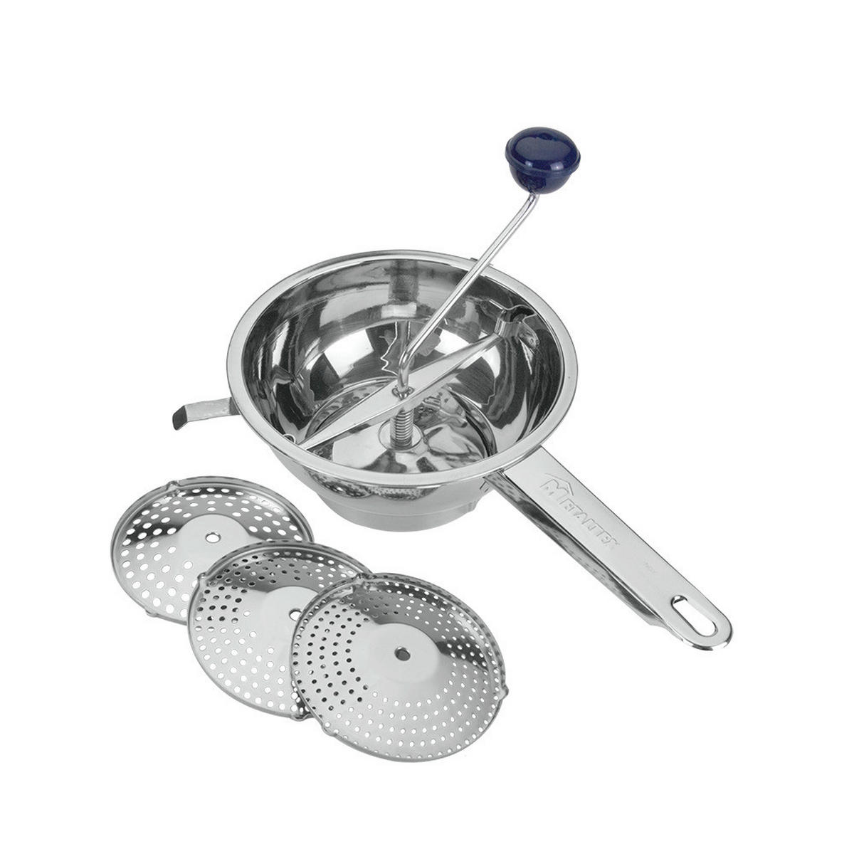 PASSZÍROZÓ KÉSZÜLÉK - nemesacélszínű, Basics, fém (20cm) - Metaltex