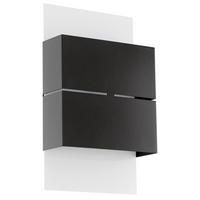 AUSSENWANDLEUCHTE - Weiss/Anthrazit, Design, Metall (15cm) - Eglo