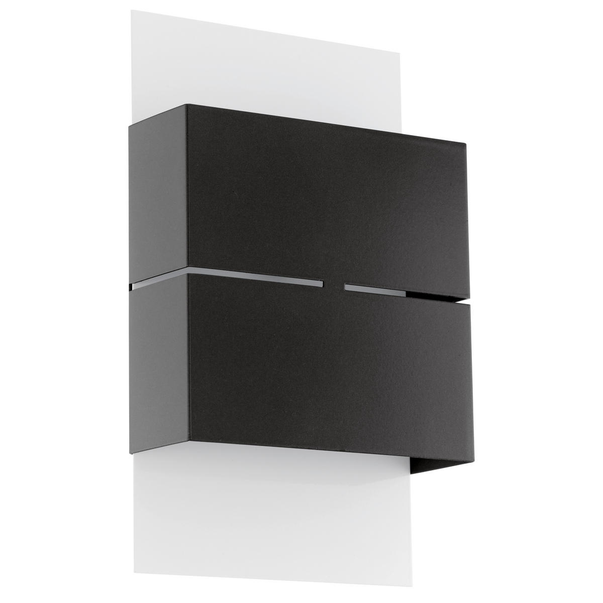 AUSSENWANDLEUCHTE - Weiss/Anthrazit, Design, Metall (15cm) - Eglo