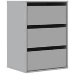 SCHUBKASTENEINSATZ 51/70,6/39,60 cm   - Grau, Design, Holzwerkstoff (51/70,6/39,60cm) - Carryhome