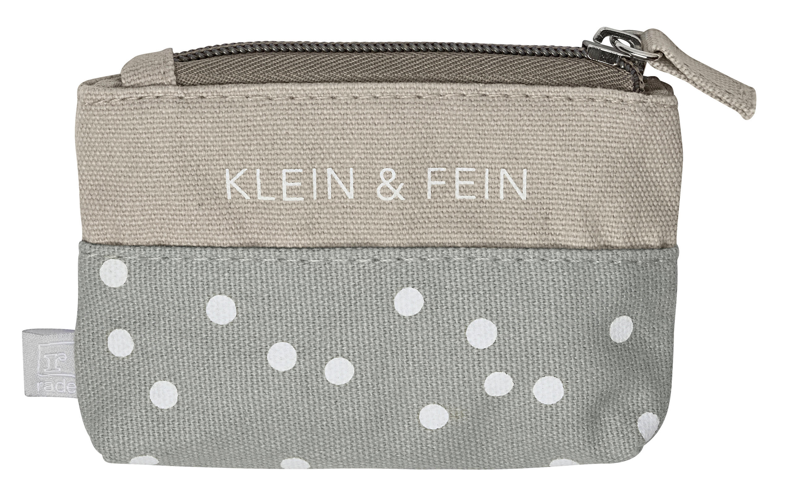 STIFTEHALTER  in Grau, Beige  - Beige/Grau, Basics, Textil (12/9cm) - Räder