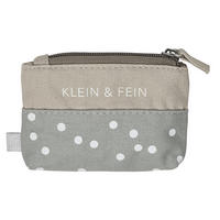 STIFTEHALTER  in Grau, Beige  - Beige/Grau, Basics, Textil (12/9cm) - Räder