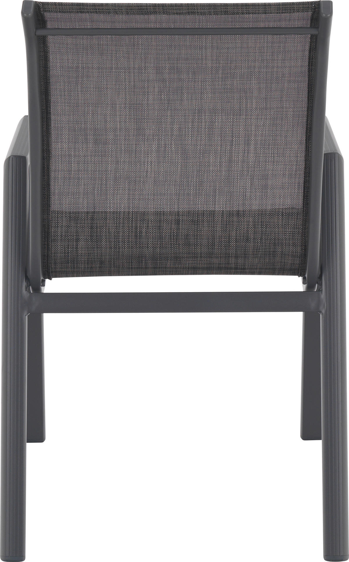STOL  aluminij antracit, temno siva  - temno siva/antracit, Design, kovina/tekstil (56/90/63cm) - Ambia Garden