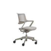 DREHSTUHL Taupe  - Taupe, Design, Kunststoff/Textil (59/85-95/49cm) - Voleo