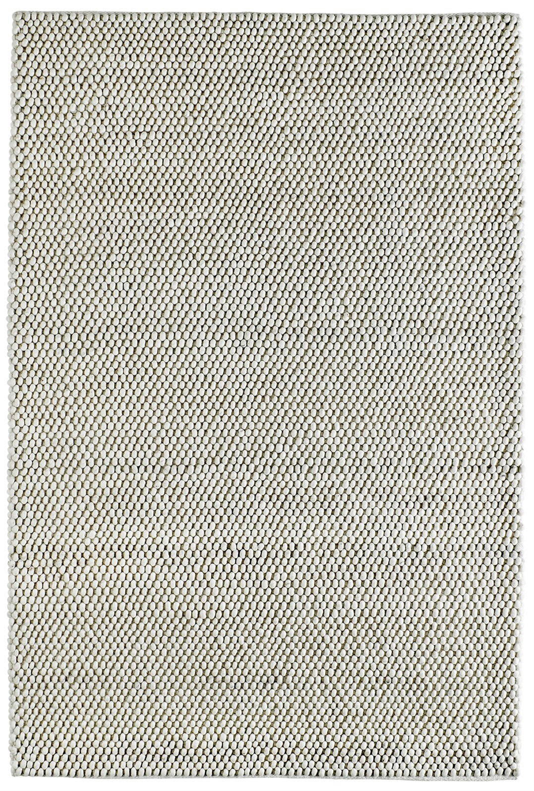 FLACHWEBETEPPICH  Wohnzimmer 120/170 cm Elfenbein rechteckig  - Elfenbein, Basics, Textil (120/170cm) - Kayoom