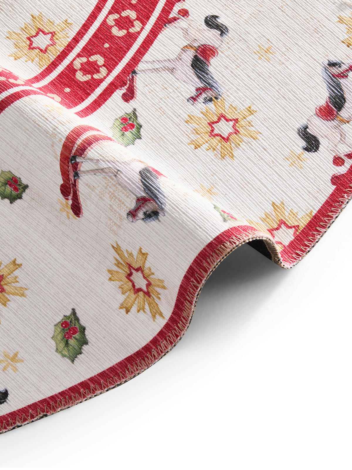 EVENTTEPPICH 160 cm Toy's Delight Limited Edition  - Rot/Creme, MODERN, Kunststoff/Textil (160cm) - Villeroy & Boch