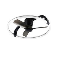 DECKENVENTILATOR - Schwarz/Weiß, Design, Kunststoff (73.5/23cm)
