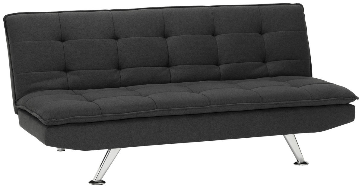 TROSJED NA RAZVLAČENJE tekstil  tamno siva    - srebrne boje/tamno siva, Basics, tekstil/metal (194/87/102cm) - MID.YOU