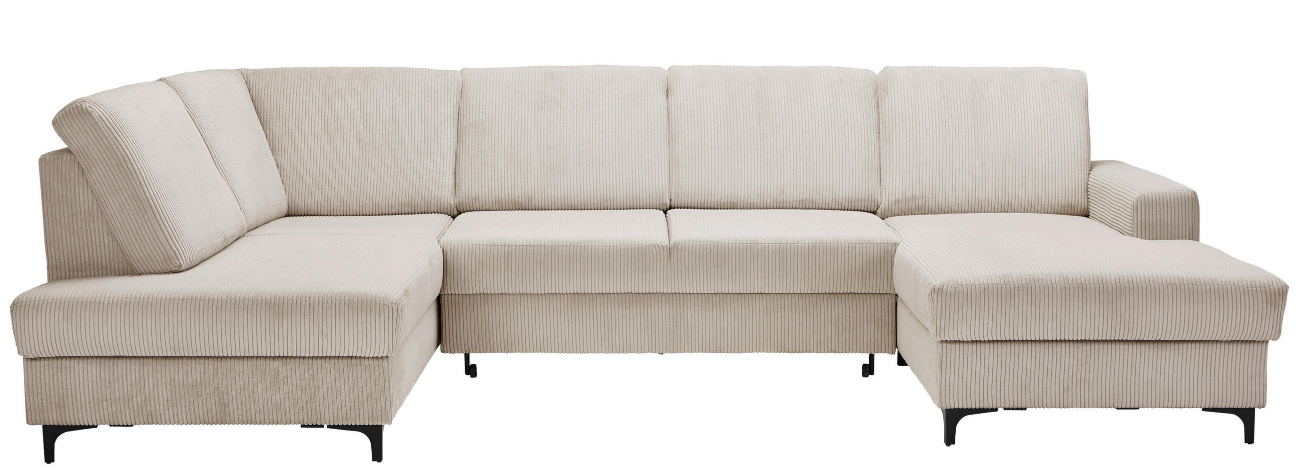 Stylife Wohnlandschaft Hellgrau 317x185 cm