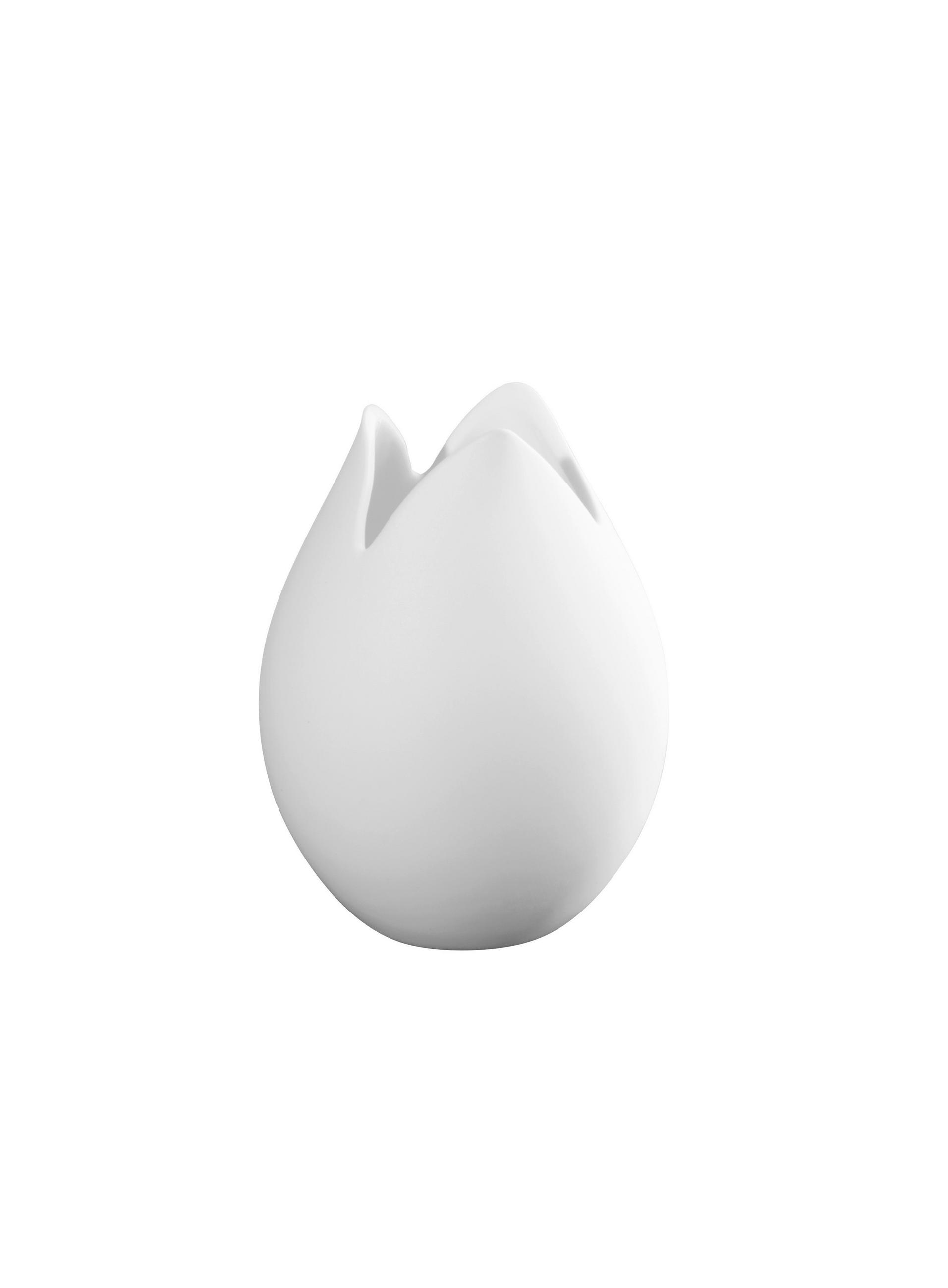 VASE 9 cm  - Weiss, Konventionell, Keramik (7/9cm) - ASA