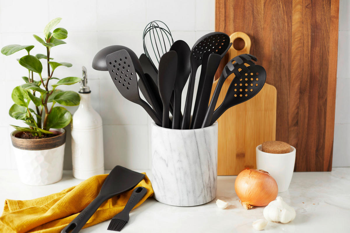 KÜCHENZANGE Silicone Onyx  - Basics, Kunststoff - Henckels by ZWILLING