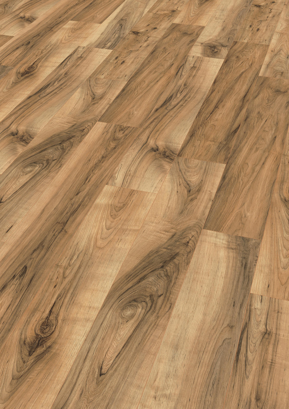 LAMINATBODEN Perganti Nussbaum EGGER Nature Sense Aqua  per  m² - Nussbaumfarben/Braun, KONVENTIONELL, Holzwerkstoff (129.2/19.3/0.8cm) - Egger Holzwerkstoffe