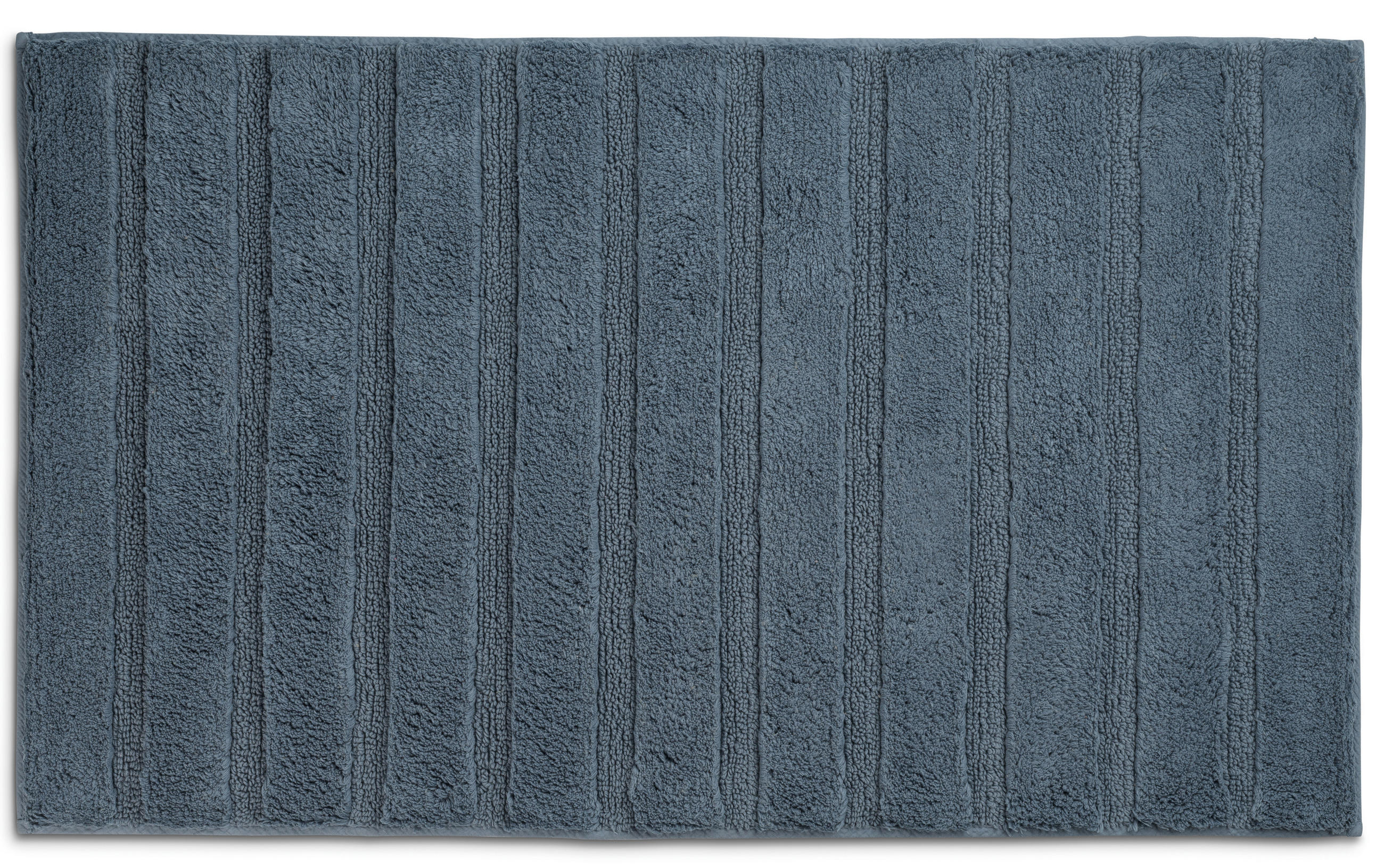 BADEMATTE Blau  - Blau, KONVENTIONELL, Textil (120/70/1,6cm) - Kela