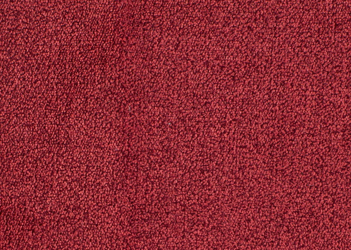 HÖRNSOFFA i flatväv mörkröd  - mörkröd/silver, Klassisk, trä/textil (273/192cm) - MID.YOU