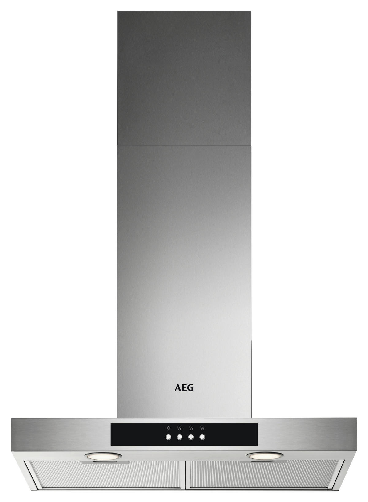 DUNSTABZUGSHAUBE DBB3651M  - Edelstahlfarben, Basics, Metall (60/67,8-115/45cm) - AEG