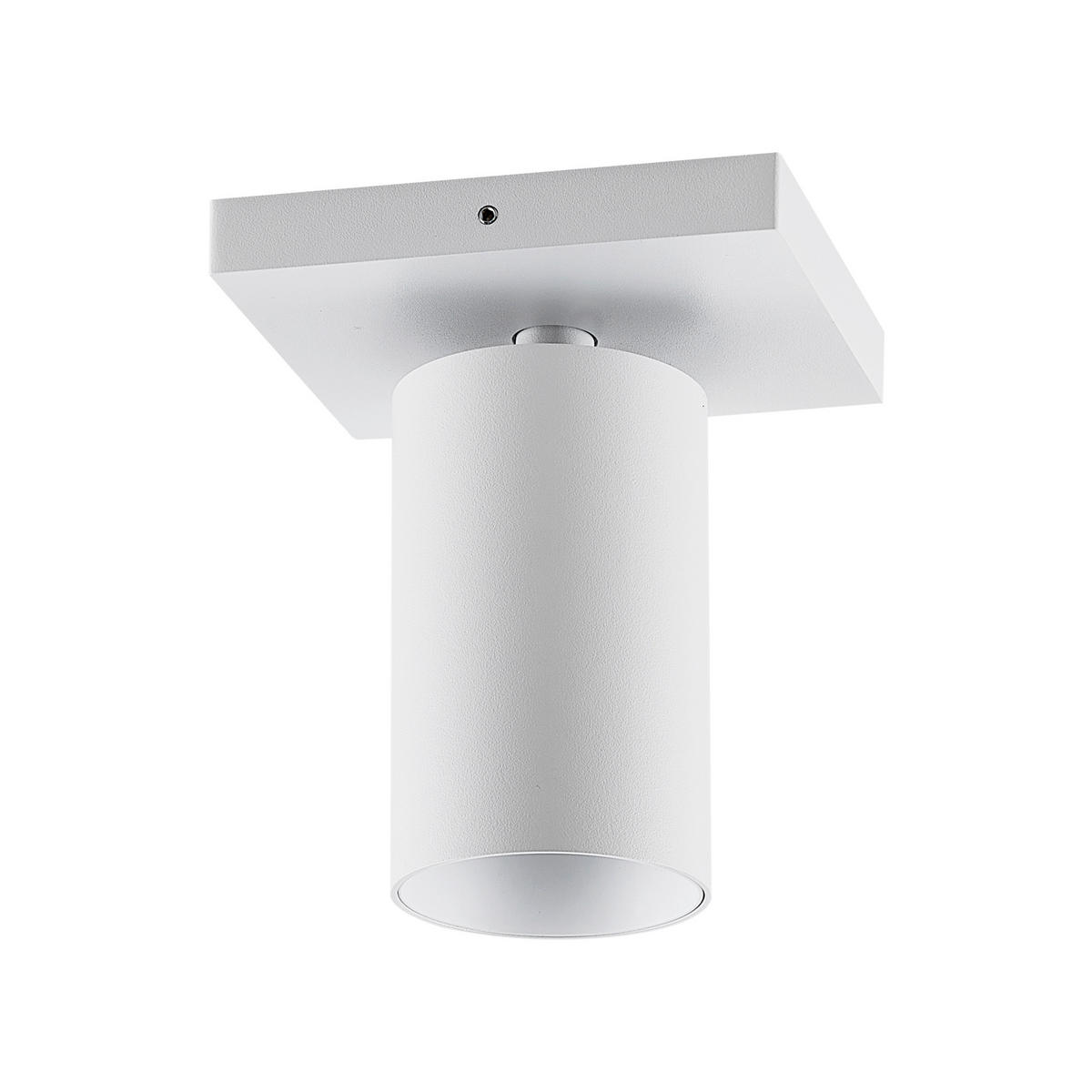 DECKENSTRAHLER - Weiss, Design, Metall (6/6/12,5cm)