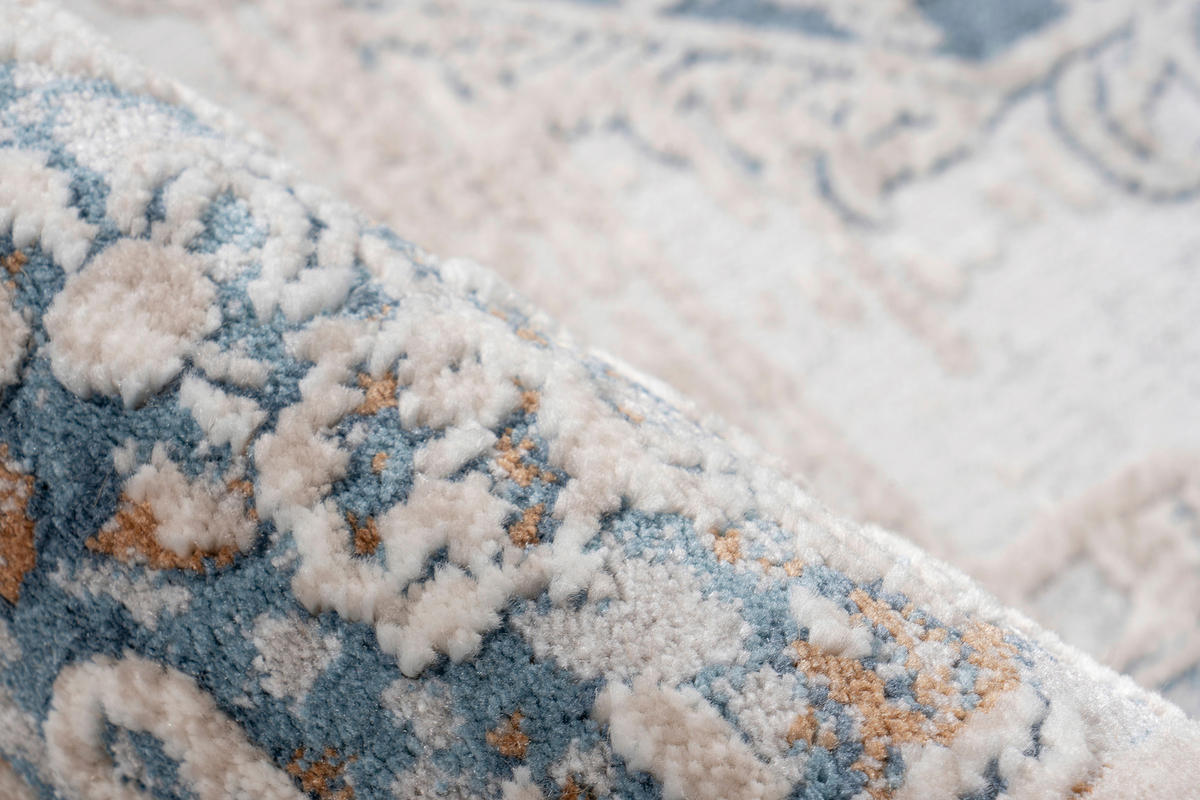 SZŐNYEG   - pasztellkék, Basics, textil (120/170cm)