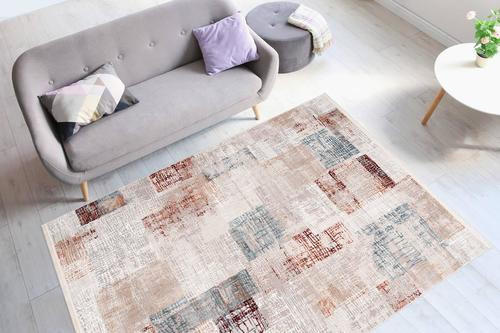 VINTAGE KOBEREC, 120/180 cm, šedá, růžová - šedá/růžová, Design, textil (120/180cm)