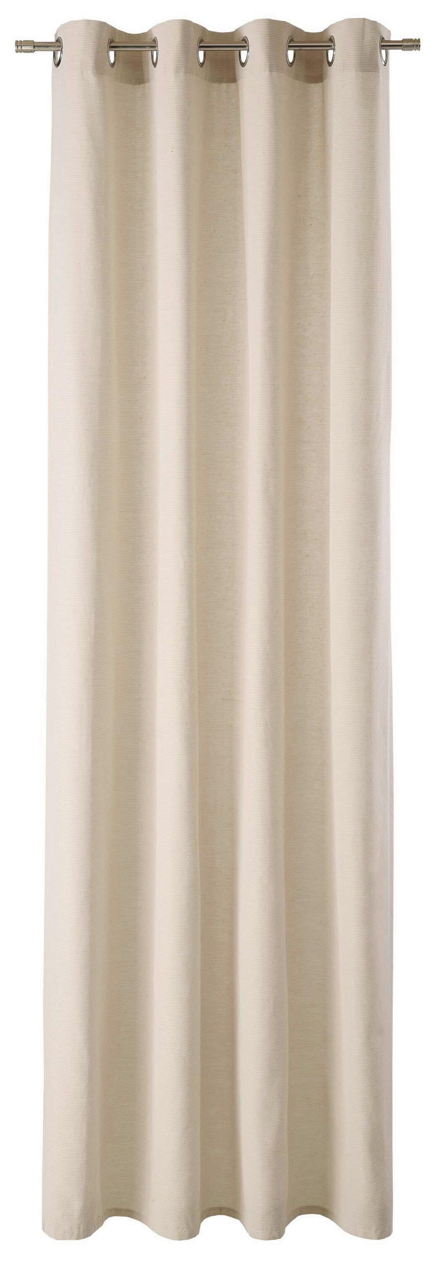 Esprit Ösenschal Needlestripe Beige 140x250 cm