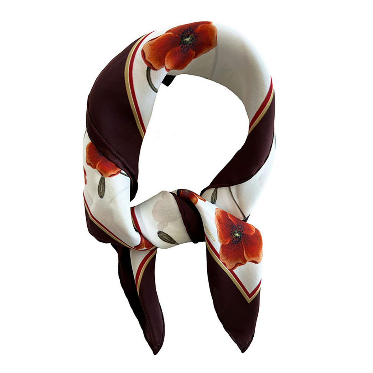 SCHAL  - Rot, Basics, Textil (90/90cm)