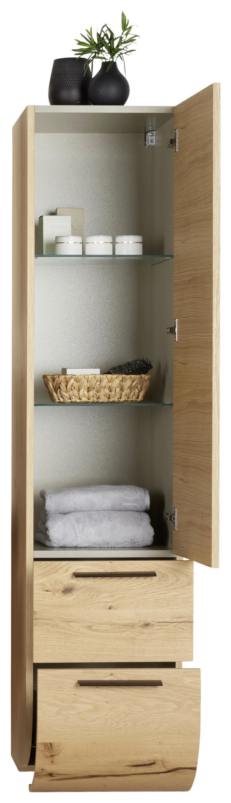 HOCHSCHRANK 40/173/45 cm  - Alteiche, MODERN, Holz (40/173/45cm) - Dieter Knoll