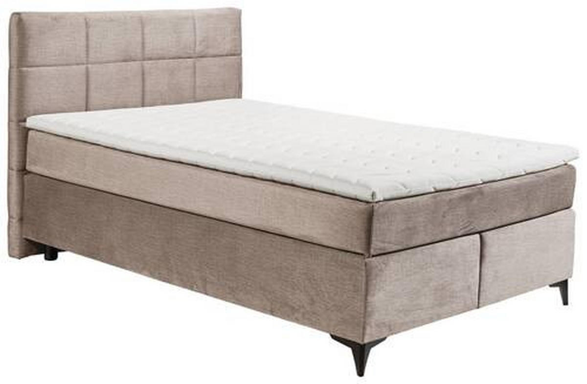 BOXSPRINGBETT 140/200 cm in Creme von XORA