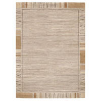 ORIENTTEPPICH 90/160 cm Sena Silk Mata Naturfarben  - Naturfarben, Basics, Textil (90/160cm) - Cazaris