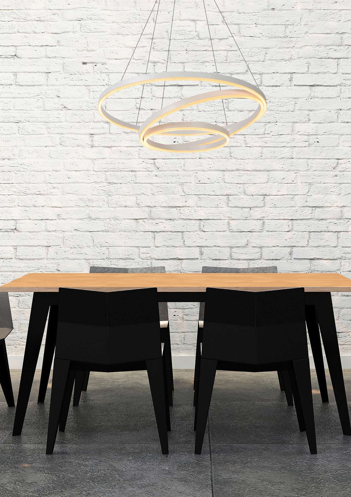 PENDELLEUCHTE 80/80/135 cm  - Design (80/80/135cm) - Lucide