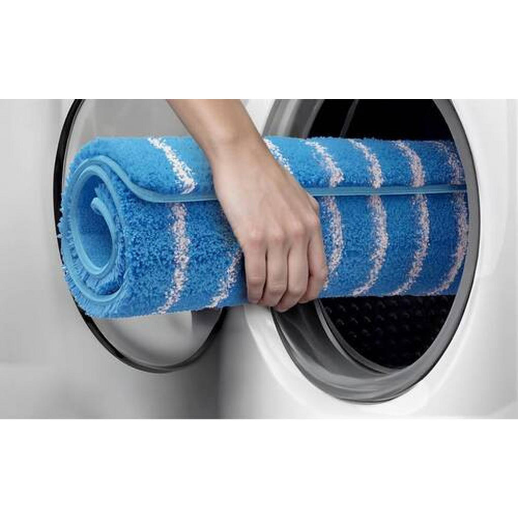 Thumbnail - Grund Wc-Vorleger Grund, Blau, Textil, Streifen, rechteckig, 50x60 cm, Oeko-Tex® Standard 100, Badtextilien, WC Vorleger