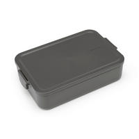 KRABIČKA NA POTRAVINY  - tmavě šedá, Basics, plast (25.5/6.2/16.7cm) - Brabantia