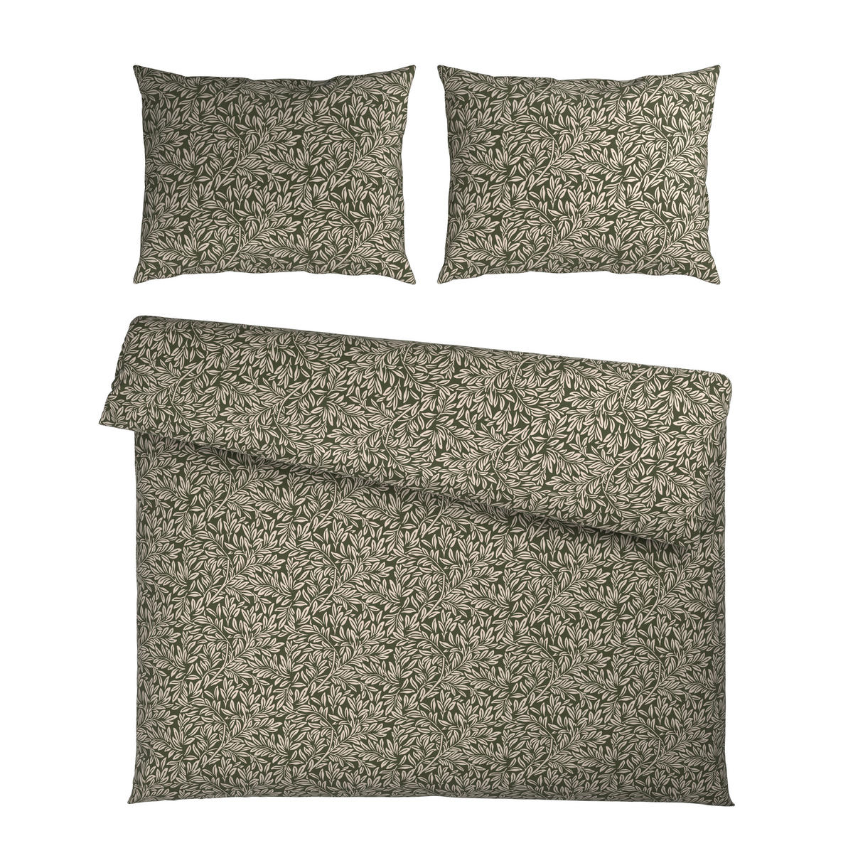 Lenjerie De Pat 200/220 cm  - verde, Design, textil (200/220cm) - Novel
