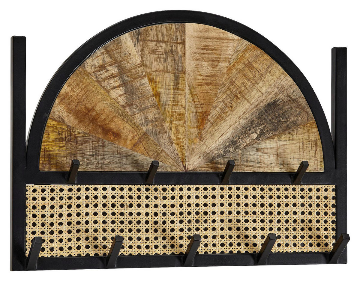 STENSKI OBEŠALNIK - rjava, Moderno, les (53/40/7,5cm) - MID.YOU