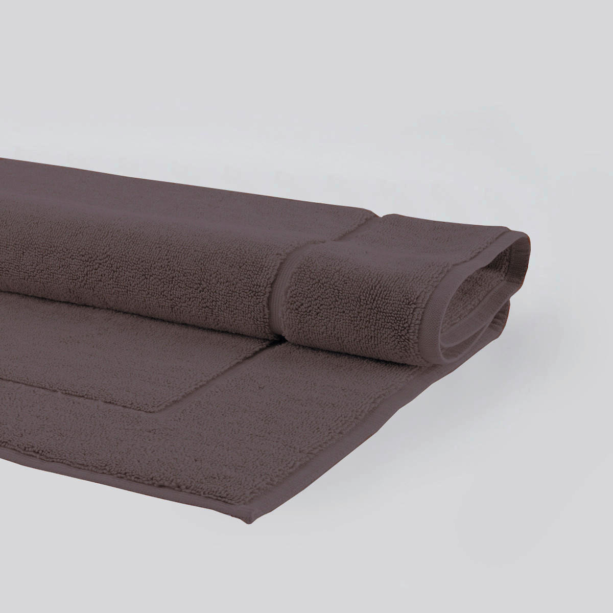 KOUPELNOVÁ PŘEDLOŽKA, 70/120 cm - lilková, Basics, textil/plast (70/120cm) - Aquanova