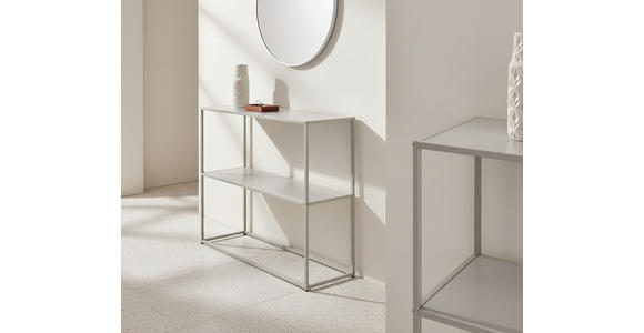 KONSOLENTISCH Kaschmir  - Kaschmir, Basics, Holzwerkstoff/Metall (99,4/32,4/79cm) - Xora