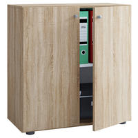 AKTENSCHRANK 70/74/39 cm  - Sonoma Eiche, Basics, Holzwerkstoff (70/74/39cm) - MID.YOU