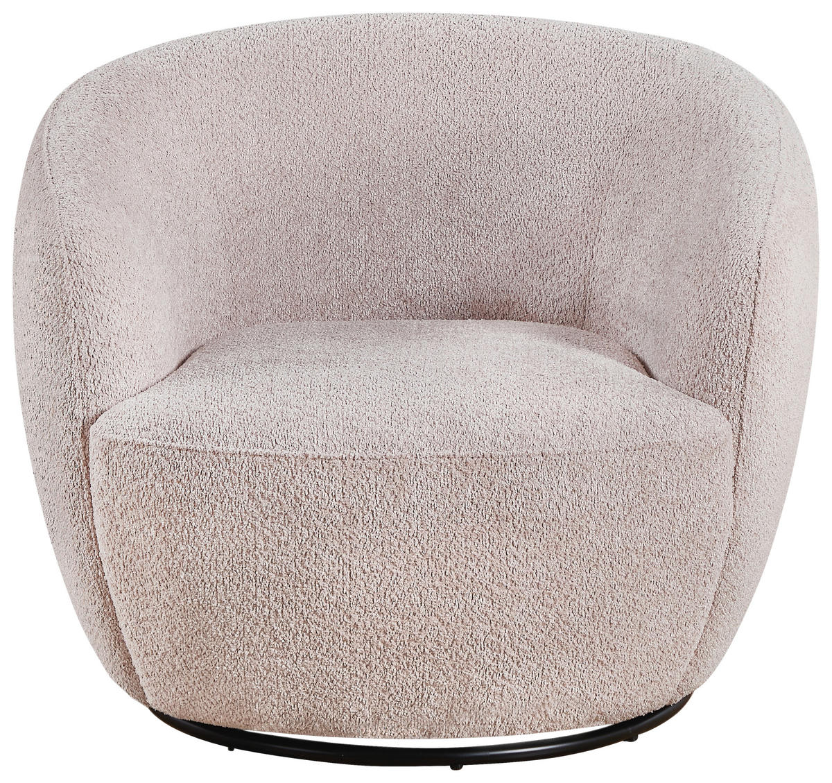 KRESLO, textil, ružová - čierna/ružová, Design, kov/textil (84/73/84cm) - Carryhome